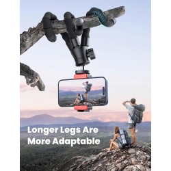 Outlet Tripod statyw do telefonu z uchwytem czarny z pilotem na Bluetooth