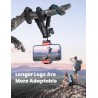 Outlet Tripod statyw do telefonu z uchwytem czarny z pilotem na Bluetooth