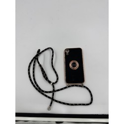 Outlet Vauki Etui do iPhone XR z paskiem na szyje uchwyt pierścieniowy