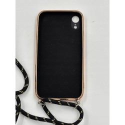 Outlet Vauki Etui do iPhone XR z paskiem na szyje uchwyt pierścieniowy
