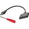 Outlet SanDisk adapter do dysku zewnętrznego SDSSD-UPG-G25 czarny USB SSD