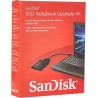 Outlet SanDisk adapter do dysku zewnętrznego SDSSD-UPG-G25 czarny USB SSD