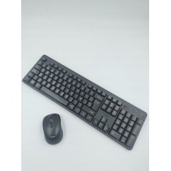 Outlet Zestaw Bezprzewodowa klawiatura oraz myszka Trust Ymo II Silent ES