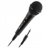 Outlet Mikrofon z kablem 3m NGS Singer Fire czarny OPIS 6.3 Jack do karaoke