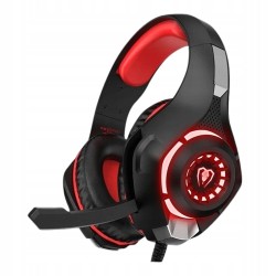 Outlet Suchawki przewodowe XW1 czerwone Tatybo mikrofon gaming komputerowe