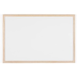 Outlet BI-OFFICE TABLICA SUCHOŚCIERALNA DREWNIANA RAMKA 40x60 CM