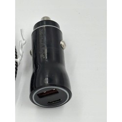 Outlet iWotto 18W - Ładowarka samochodowa USB z kablem Type-C