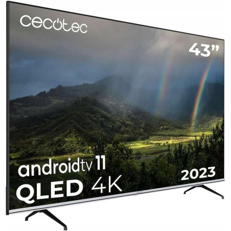 USZKODZONY Cecotec V2 Series VQU20043s model 03623 43cale 4K UHD 60 Hz OPIS