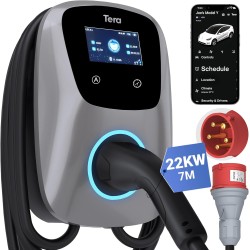 Tera Ev ładowarka Smart App 32A typ 2 22 kW lub 11 kW stacja ładująca 400 V
