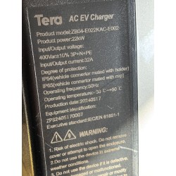 Tera Ev ładowarka Smart App 32A typ 2 22 kW lub 11 kW stacja ładująca 400 V