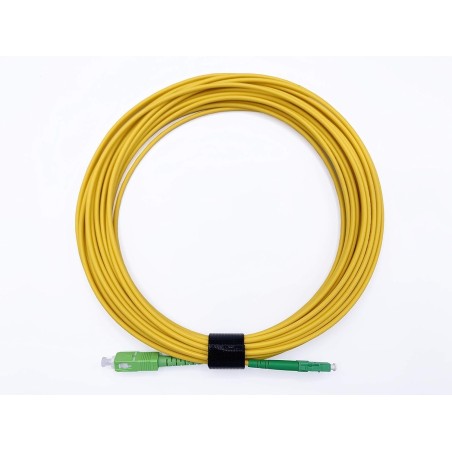 Elfcam Kabel światłowodowy SC/APC do LC/APC jednomodowy Simplex 9/125 5M