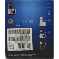 Outlet Telefon bezprzewodowy Panasonic 5025232885152