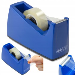Outlet Podajnik biurowy do taśmy Rapesco dyspenser biurowej 19 / 25 mm blue