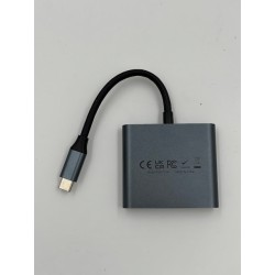 Outlet N979 KOZYC USB C do podwójnego adaptera HDMI 4K@60hz rozdzielacz