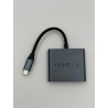 Outlet N979 KOZYC USB C do podwójnego adaptera HDMI 4K@60hz rozdzielacz