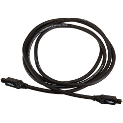 Outlet AmazonBasics 7GSW długość kabla 1.8m TOSLINK Czarny kabel audio