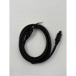 Outlet AmazonBasics 7GSW długość kabla 1.8m TOSLINK Czarny kabel audio
