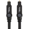 Outlet AmazonBasics 7GSW długość kabla 1.8m TOSLINK Czarny kabel audio