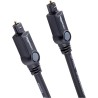 Outlet AmazonBasics 7GSW długość kabla 1.8m TOSLINK Czarny kabel audio