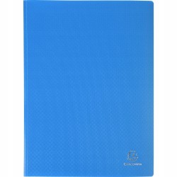 Outlet Exacompta teczka A4, 60 kieszeni niebieska 120 stron OPIS 8562E blue