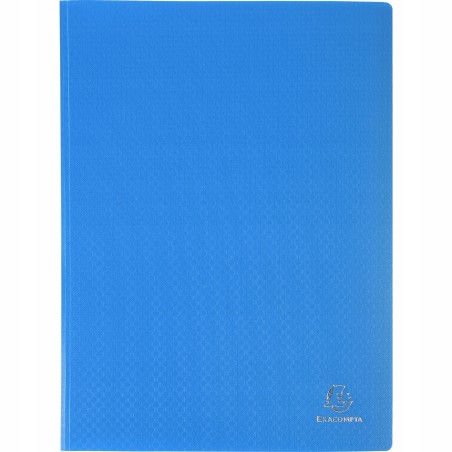 Outlet Exacompta teczka A4, 60 kieszeni niebieska 120 stron OPIS 8562E blue
