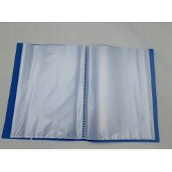 Outlet Exacompta teczka A4, 60 kieszeni niebieska 120 stron OPIS 8562E blue
