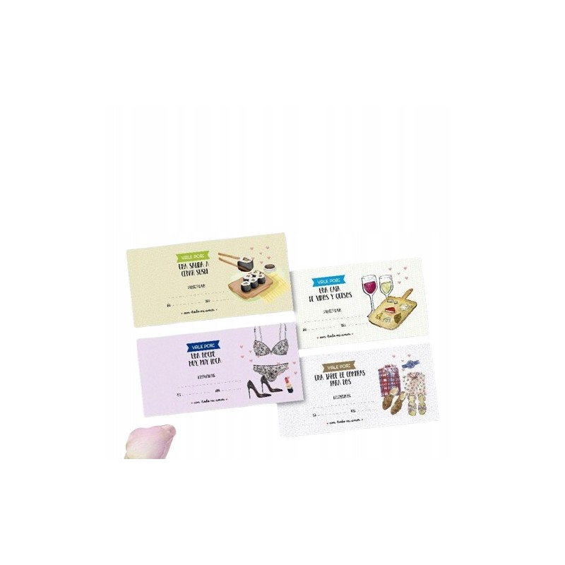 Outlet Vouchery romantycznych 20 szt.Happymots zestaw prezent dla partnera Outlet Vouchery romantycznych 20 szt.Happymots zestaw prezent dla partnera