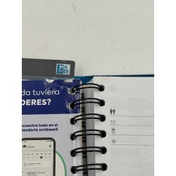 Outlet Oxford MyFab Agenda planer 2025 język hiszpański rozmiar A5 OPIS