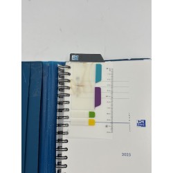 Outlet Oxford MyFab Agenda planer 2025 język hiszpański rozmiar A5 OPIS