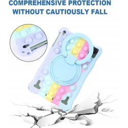 Outlet ESSTORE Etui do tableta 10"do VANKYO MatrixPad S21 silikon tęczowy