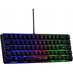 USZKODZONY The G-Lab Keyz Hydrogen TKL Przewodowa Klawiatura Gamingowa