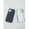 Outlet Etui czarne iPhone 16 pies Husky z okularami przeciwsłonecznymi Lobo