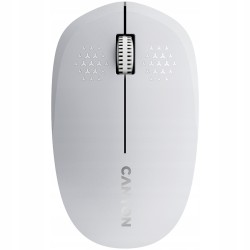 Outlet CANYON Mysz MW 04 Oburęczna OPIS Biała/Szara USB Radio bezprzewodowa