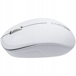Outlet CANYON Mysz MW 04 Oburęczna OPIS Biała/Szara USB Radio bezprzewodowa