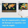 Outlet Mapy do zdrapania Europa i cały świat Envami 68cm x 43cm rozmiar A3