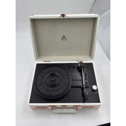 Outlet GPO Gramofon Retro Soho Miedziany Biały Retro funkcja auto-stop