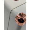 Outlet GPO Gramofon Retro Soho Miedziany Biały Retro funkcja auto-stop