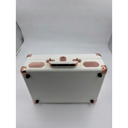Outlet GPO Gramofon Retro Soho Miedziany Biały Retro funkcja auto-stop