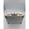 Outlet GPO Gramofon Retro Soho Miedziany Biały Retro funkcja auto-stop