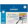 Outlet Canson 402393 papier akwarelowy 6 arkuszy biały zestaw do malowania