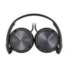 Outlet Słuchawki nauszne Sony MDR-ZX310AP czarny przewodowe sprzęt audio