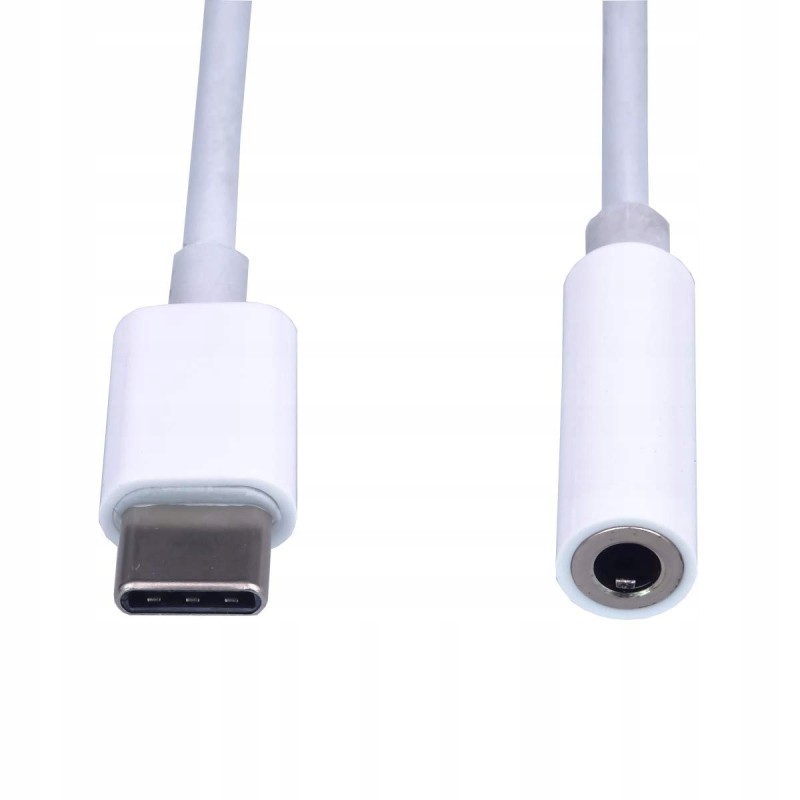 Outlet PremiumCord słuchawkowy OPIS adapter USB C - Jack 3.5mm biały audio Outlet PremiumCord słuchawkowy OPIS adapter USB C - Jack 3.5mm biały audio