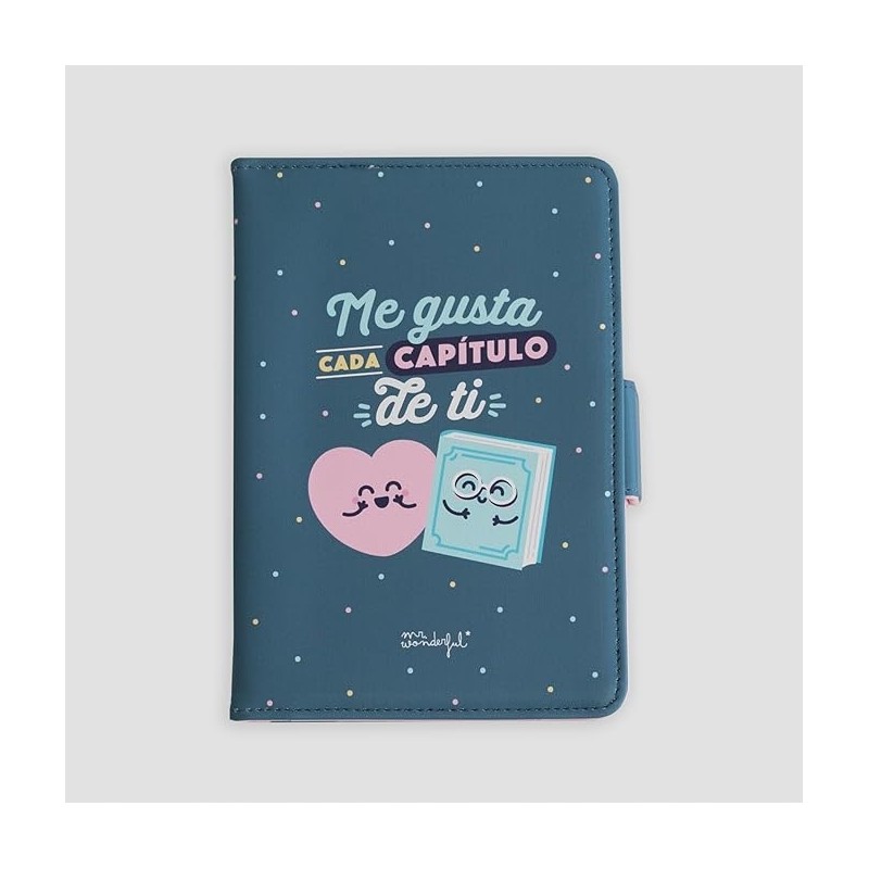 Outlet etui na ebooka 6" granatowy Me gutsa damski magnes Cool Case kropki Outlet etui na ebooka 6" granatowy Me gutsa damski magnes Cool Case kropki