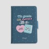 Outlet etui na ebooka 6" granatowy Me gutsa damski magnes Cool Case kropki