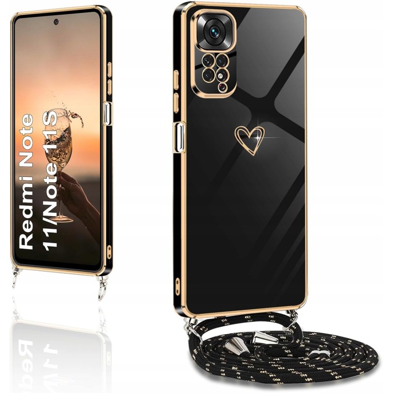 Outlet Etui do Xiaomi Redmi Note 11/11S wstrząsoodporne z zawieszką Outlet Etui do Xiaomi Redmi Note 11/11S wstrząsoodporne z zawieszką