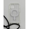 Outlet Przezroczyste magnetyczne etui z paskiem do iPhone 13 Pro smukłe