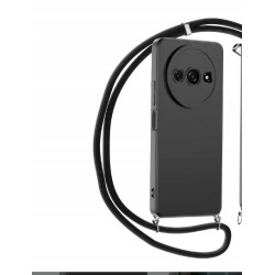 MQERYBV Pokrowiec etui do Xiaomi Redmi A3 z smyczą smukłe i lekkie ochronne