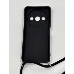 MQERYBV Pokrowiec etui do Xiaomi Redmi A3 z smyczą smukłe i lekkie ochronne