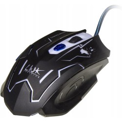 USZKODZONY LINK LKMOS10 Mysz optyczna do gier port USB 6 klawiszy OPIS