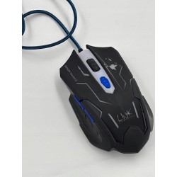 USZKODZONY LINK LKMOS10 Mysz optyczna do gier port USB 6 klawiszy OPIS